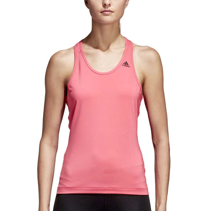 Fitness_Women_ADIDAS D2m Tank Solid Sleeveless T-shirt