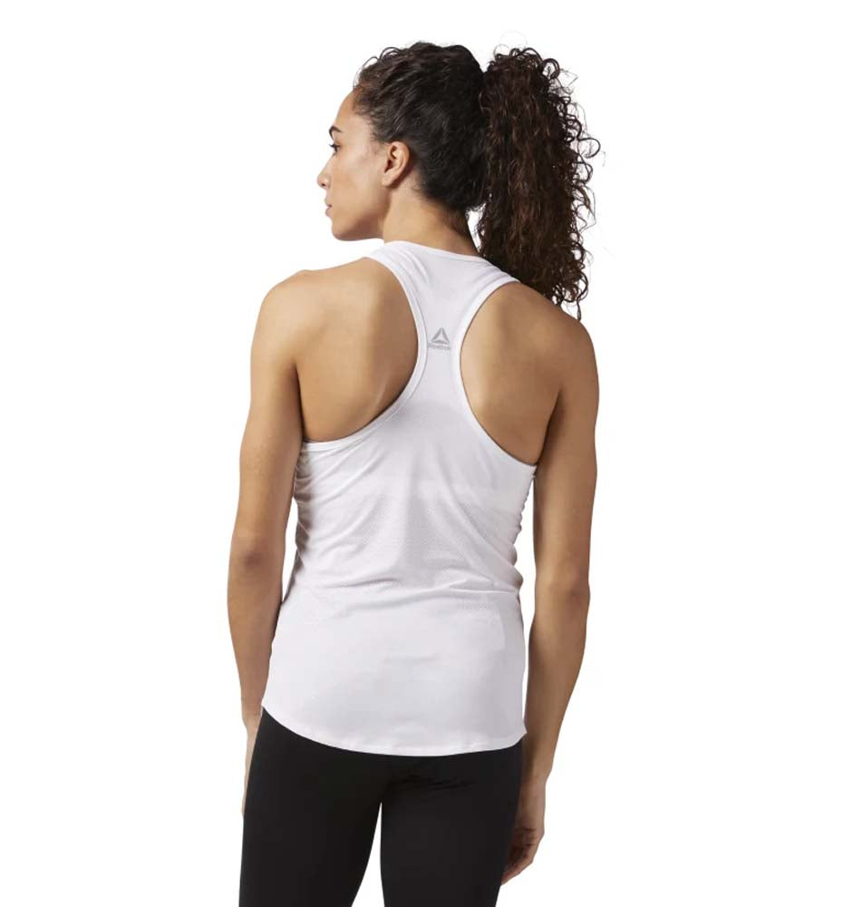 Fitness_Women_REEBOK Activchill Vent Tan Sleeveless T-shirt