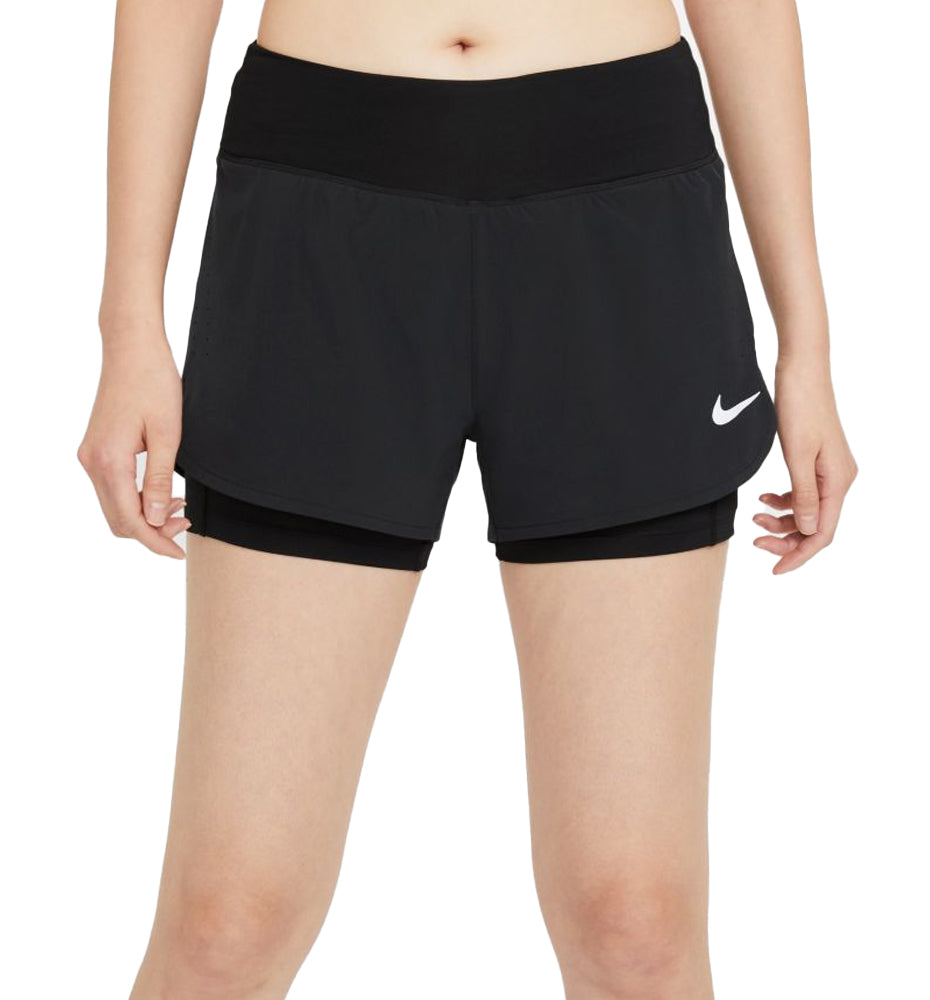 Pantalones Short con Mallas Cortas de Running_Mujer_Nike Eclipse 2 en 1