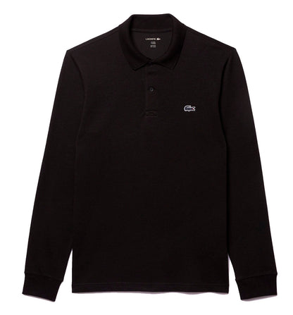 Polo Casual_Hombre_LACOSTE Long Sleeved Ribbed Collar Shirt