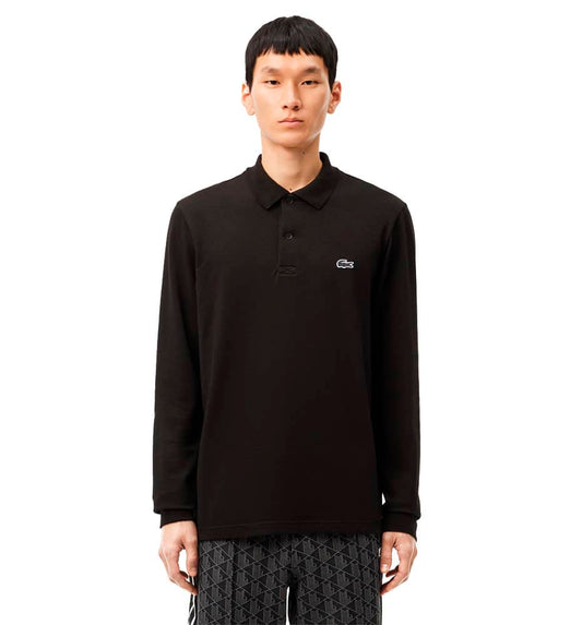 Polo Casual_Hombre_LACOSTE Long Sleeved Ribbed Collar Shirt