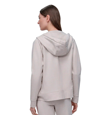 DKNY Two Tone Logo Drawcord Casual Zip-Up Jacket