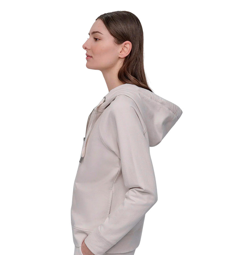 DKNY Two Tone Logo Drawcord Casual Zip-Up Jacket