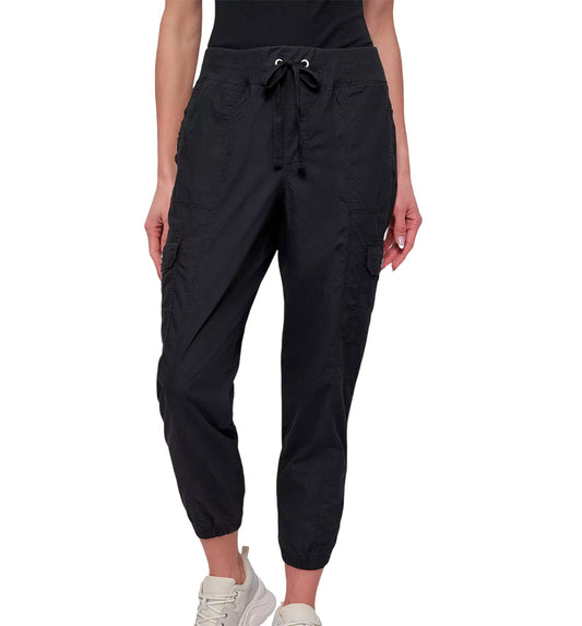 Dkny Ribbed Waistband Cargo Jogger Casual Pants