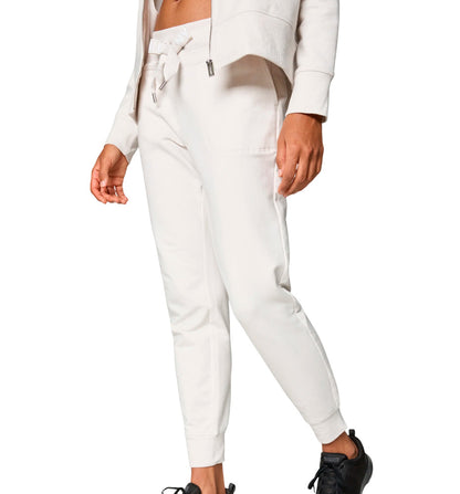 Dkny Two Tone Drawcord Cuffed Jogger Casual Pants