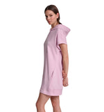 DKNY Collegiate Logo Casual Hooded Dress