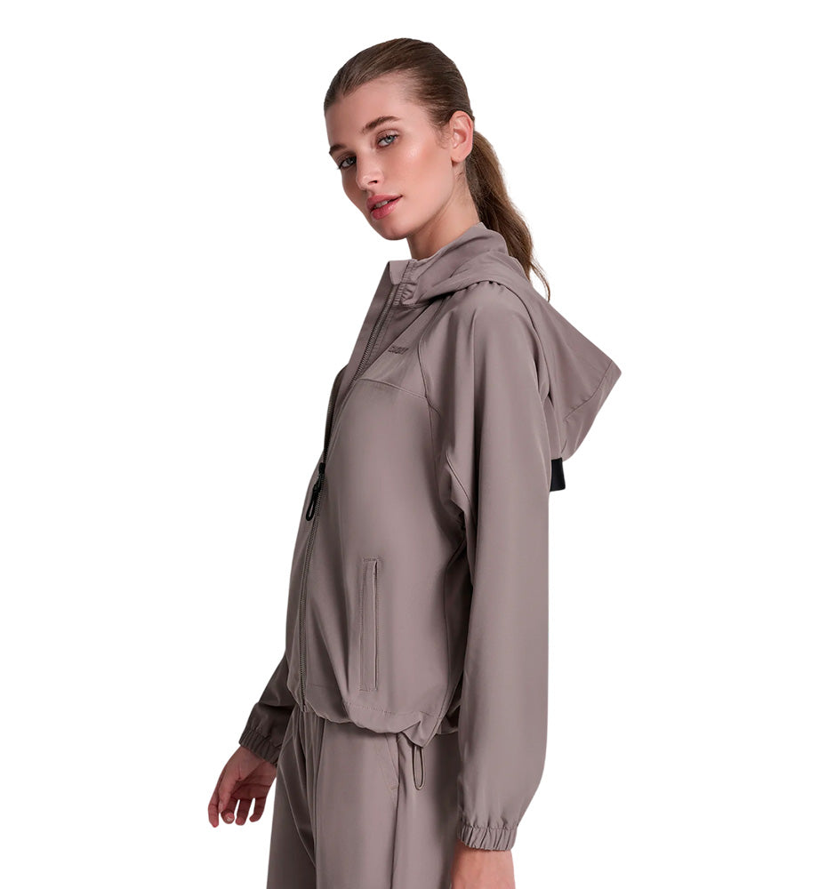 DKNY Women's Casual Hooded Jacket