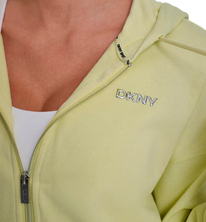 Sudadera Capucha Casual Dkny Metallic Bubble Logo