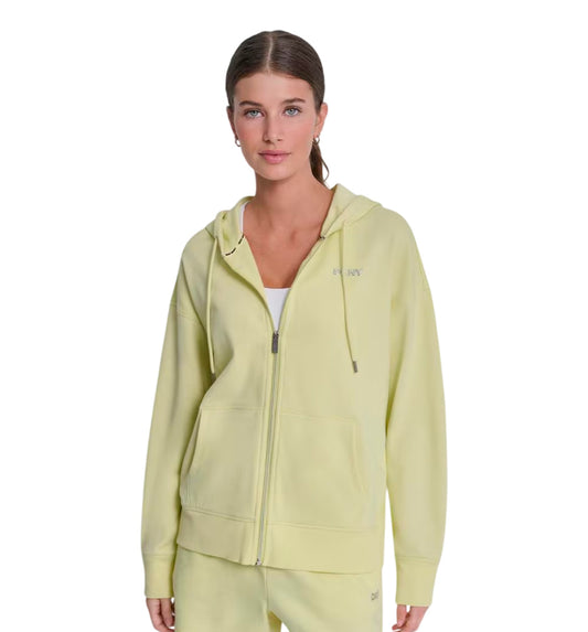 Sudadera Capucha Casual Dkny Metallic Bubble Logo