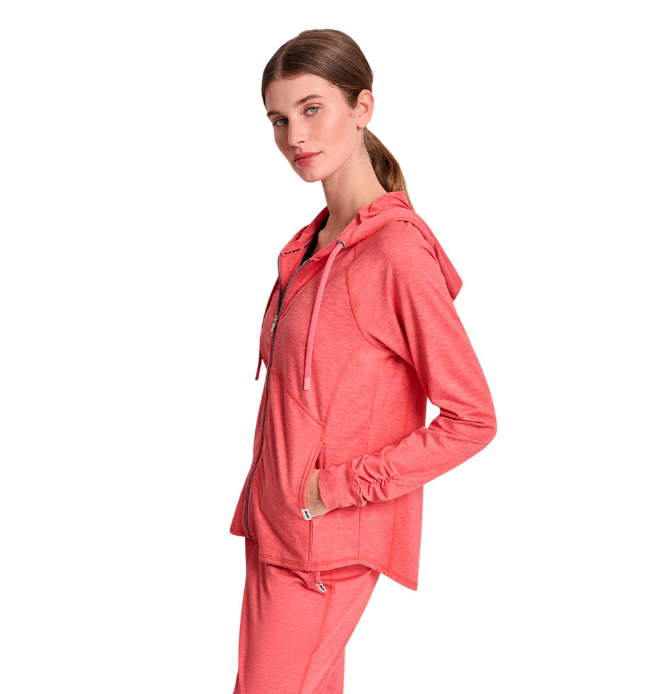 DKNY Spacedye Casual Hooded Jacket