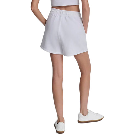 Short Casual DKNY Metallic Bubble Logo Smocked