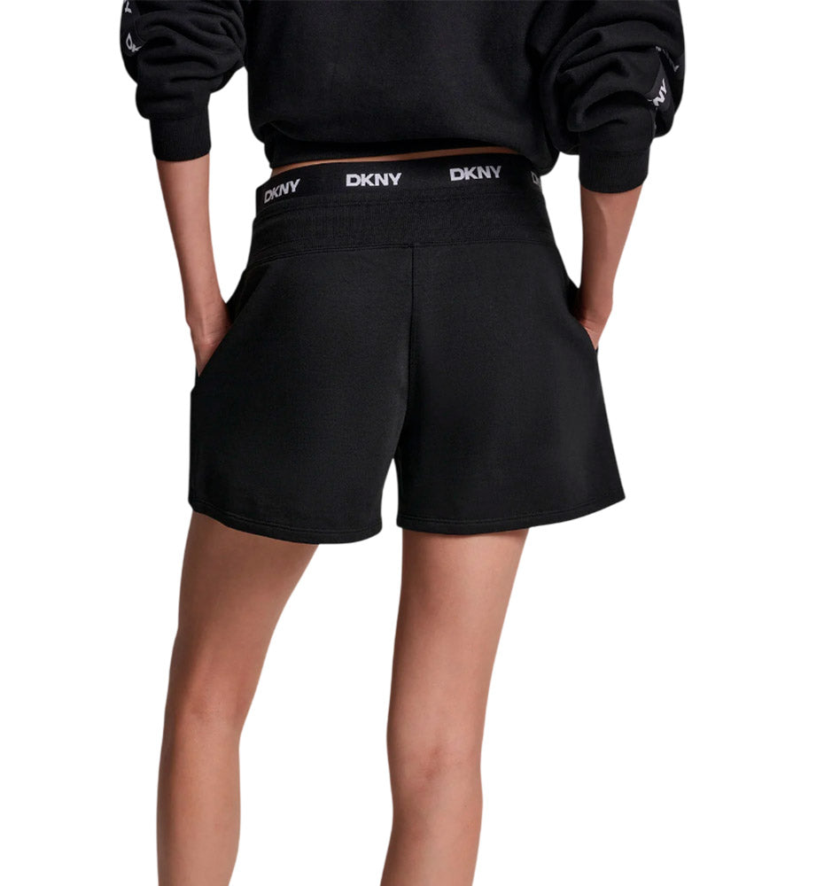 Pantalón Corto Casual Dkny Logo Clásico en Elastico