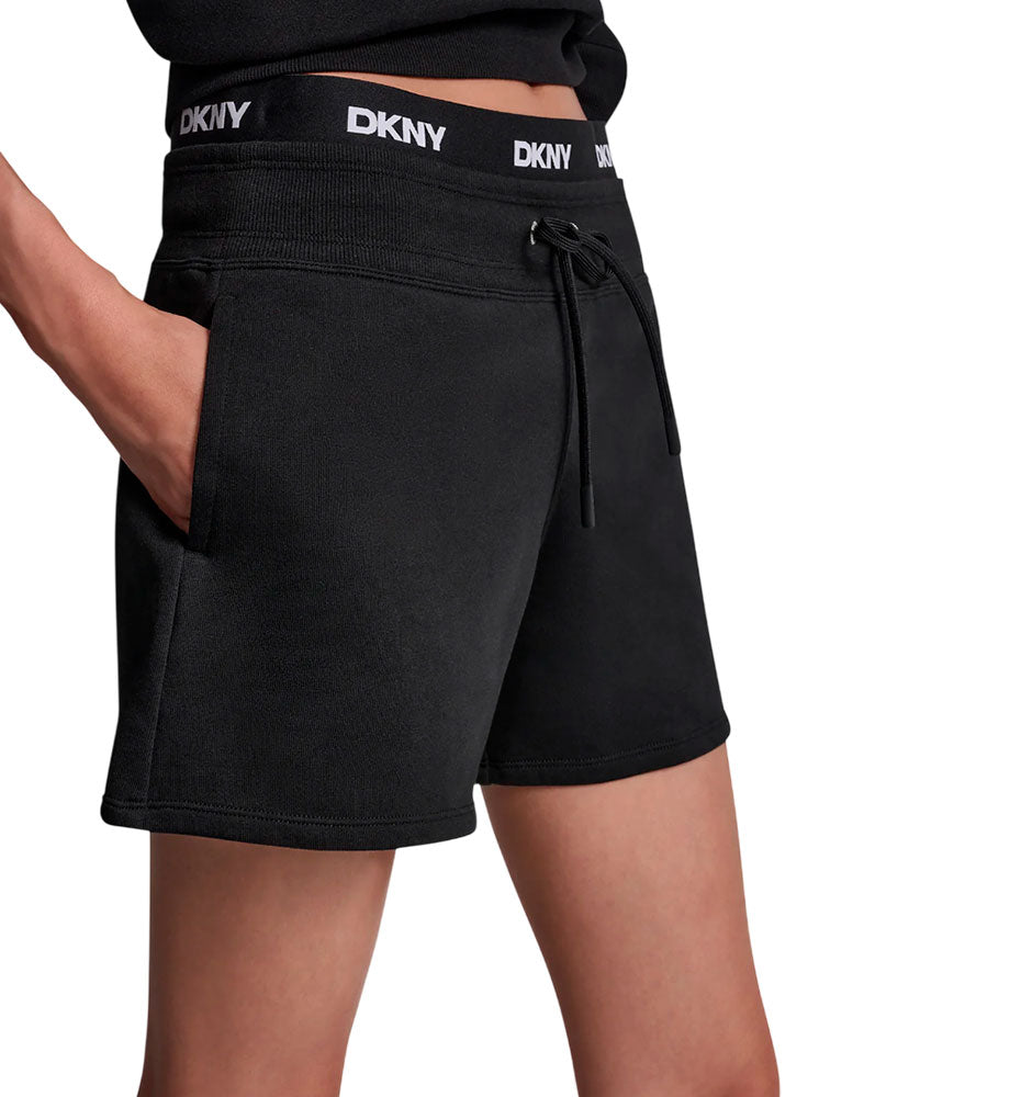 Pantalón Corto Casual Dkny Logo Clásico en Elastico