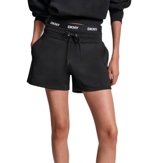 DKNY Classic Logo Casual Shorts in Elastic