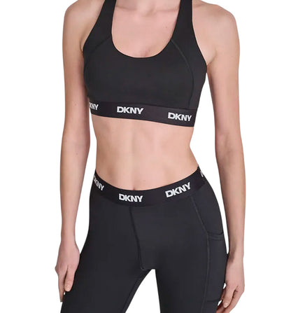 Bra Casual Dkny Logo Elastic Scoop Neck