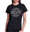 DKNY Collegiate Medallion Logo Casual T-Shirt