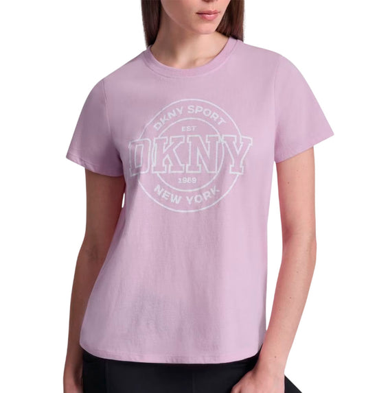 Short Casual Dkny Collegiate Medallion Logo