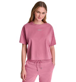 Camiseta Corta Casual Dkny Logo Metálico