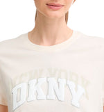 Camiseta Casual Dkny Shadow Varsity Logo