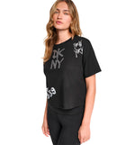 Camiseta Casual Dkny Graffiti Logo