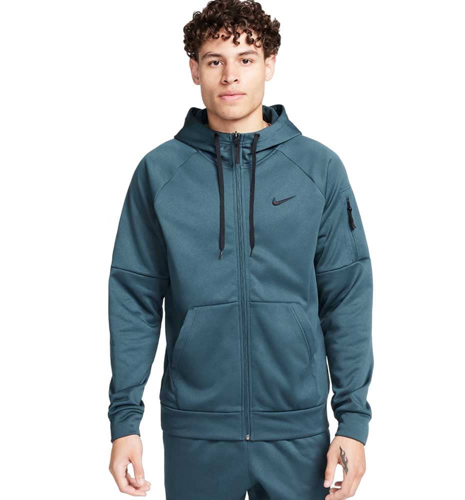 Hoodie Sudadera Capucha Fitness_Hombre_Nike Therma-fit