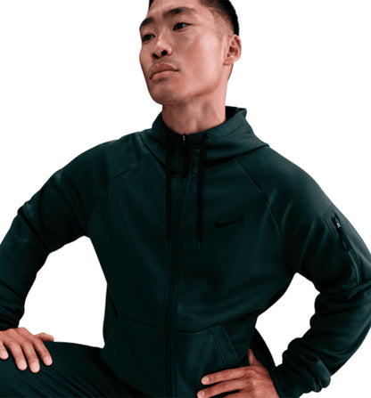 Hoodie Sudadera Capucha Fitness Hombre Nike Therma-fit
