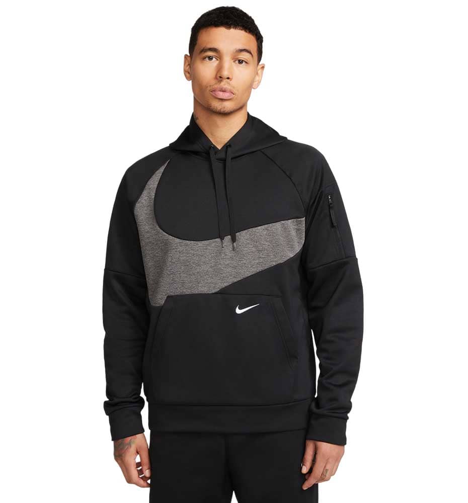 Hoodie Sudadera Capucha Fitness_Hombre_Nike Therma-fit