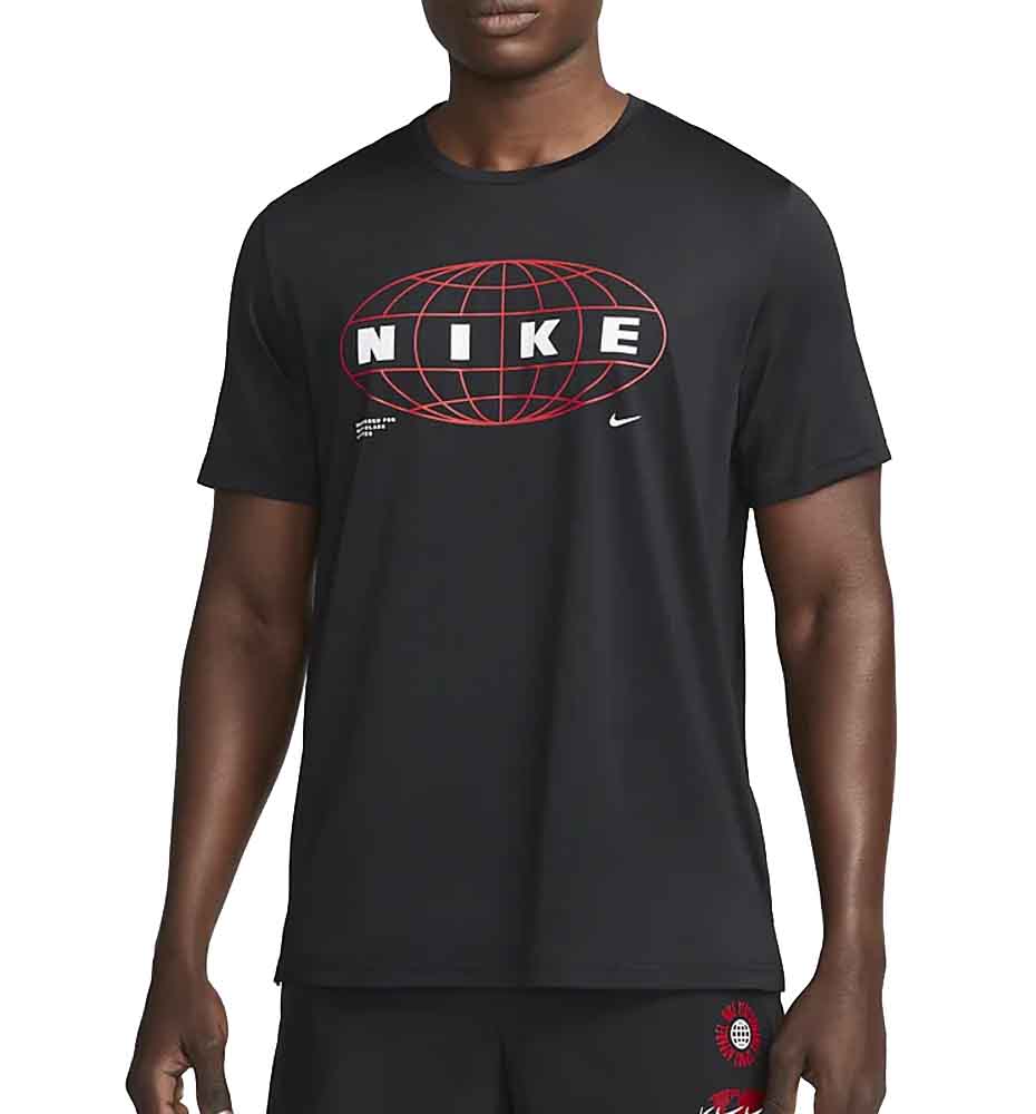 T-shirt M/c Fitness_Men_NIKE Dry Fit World Print