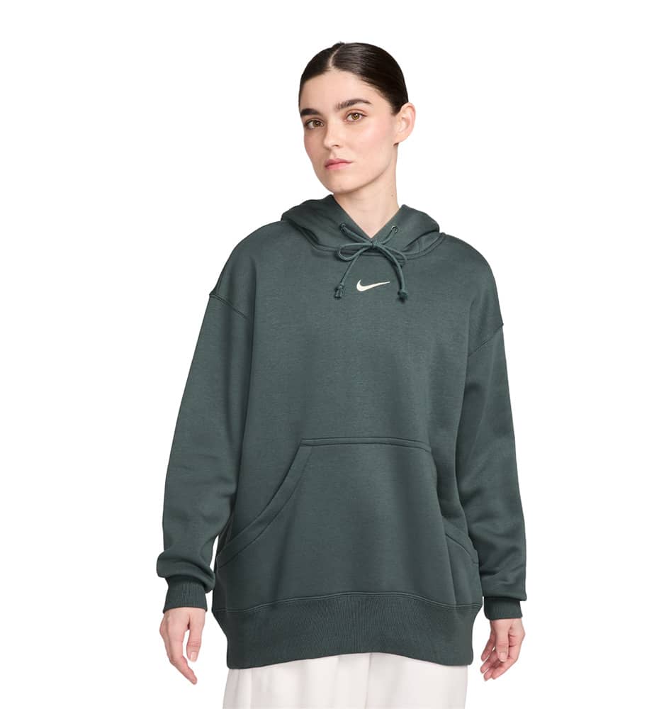 Hoodie Sudadera Capucha Fitness_Mujer_Nike Sportswear Phoenix Fleece