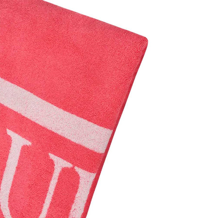 Bath Towel_Unisex_GUESS Jacq Palm Triangle Logo Towel