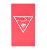 Guess Jacq Palm Triangle Logo Bath Towel