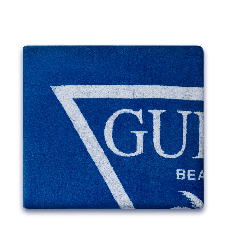Bath Towel_Unisex_GUESS Jacq Palm Triangle Logo Towel