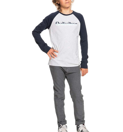 Camiseta M/l Casual_Niño_QUIKSILVER Primarycolsyth B Tees