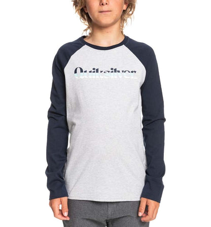 Camiseta M/l Casual_Niño_QUIKSILVER Primarycolsyth B Tees