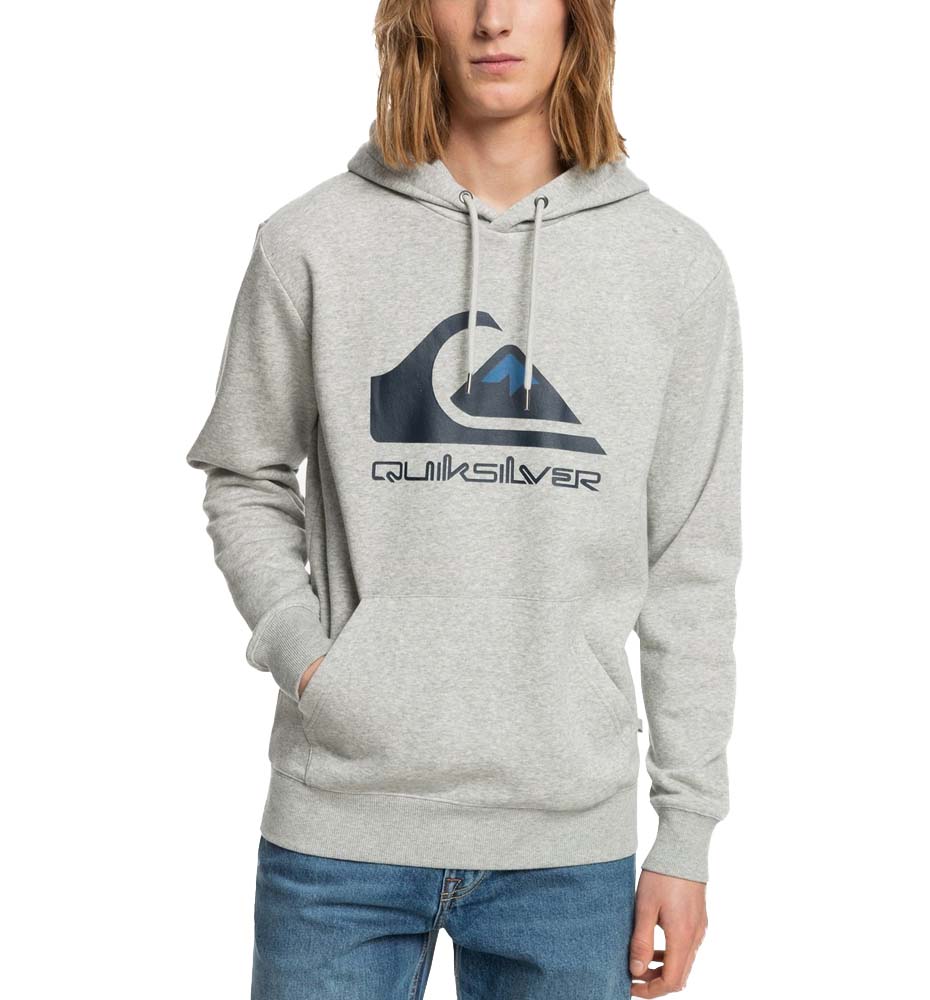 Hoodie Casual Hooded Sweatshirt_Men_QUIKSILVER Big Logo