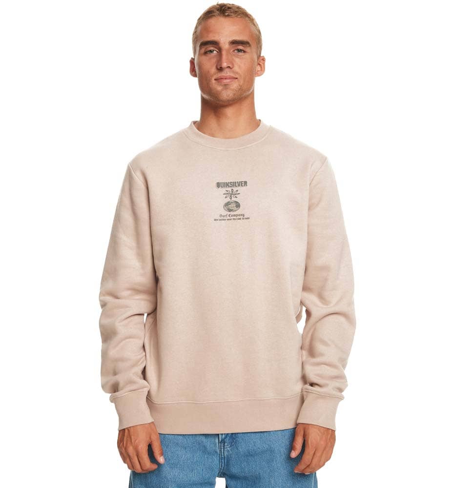 Casual_Men_QUIKSILVER Surf The Earth Crew Sweatshirt