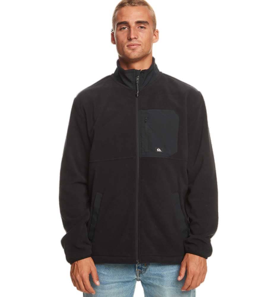 Chaqueta Casual_Hombre_QUIKSILVER Collar Zip Fleece