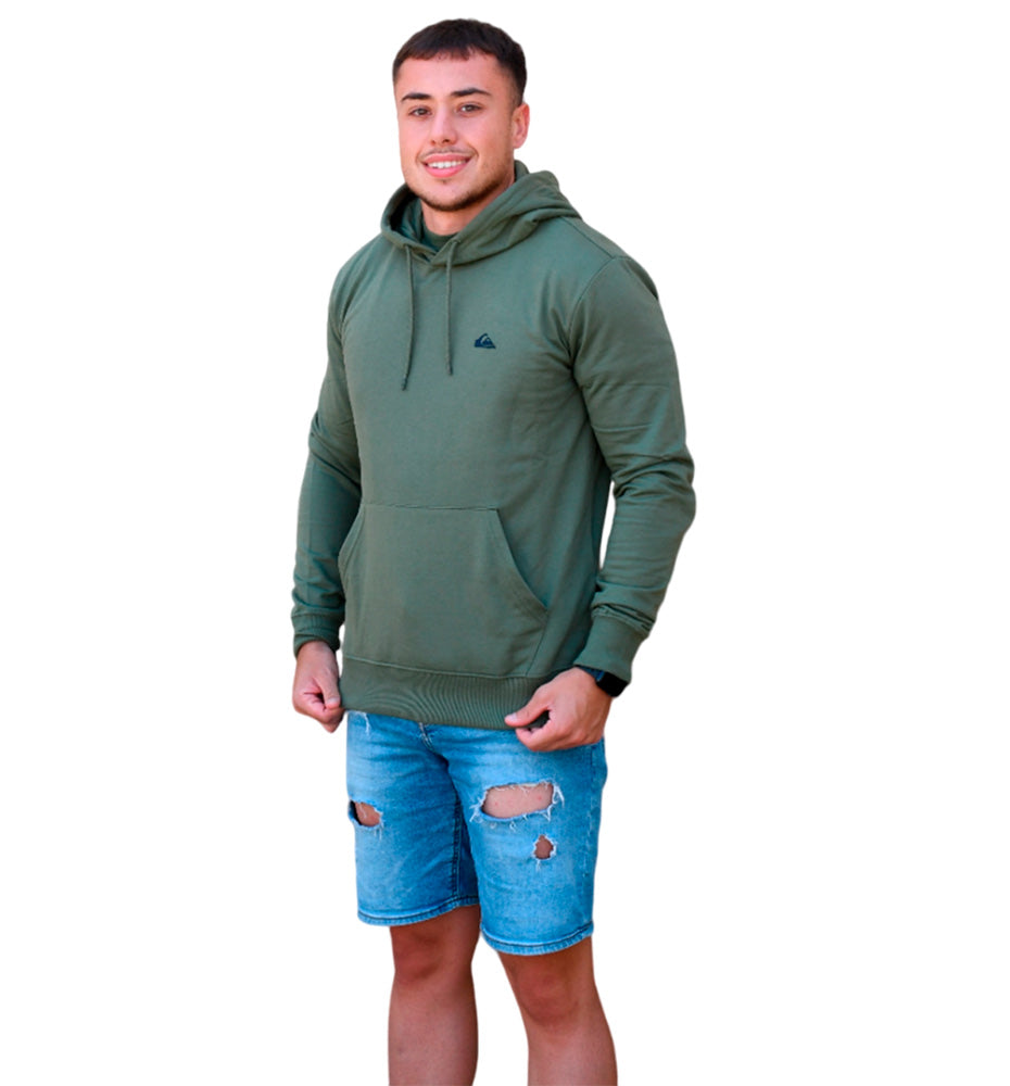 Hoodie Sudadera Capucha Casual_Hombre_QUIKSILVER Basic Hoodie Young Men