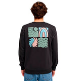 Sudadera Casual Quiksilver Vibes Crew