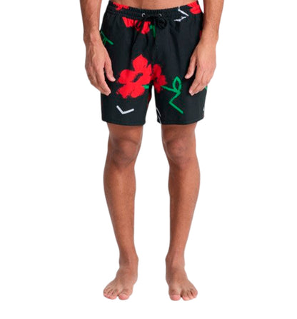 Bañador Baño Quiksilver Stretch Printed Volley 16