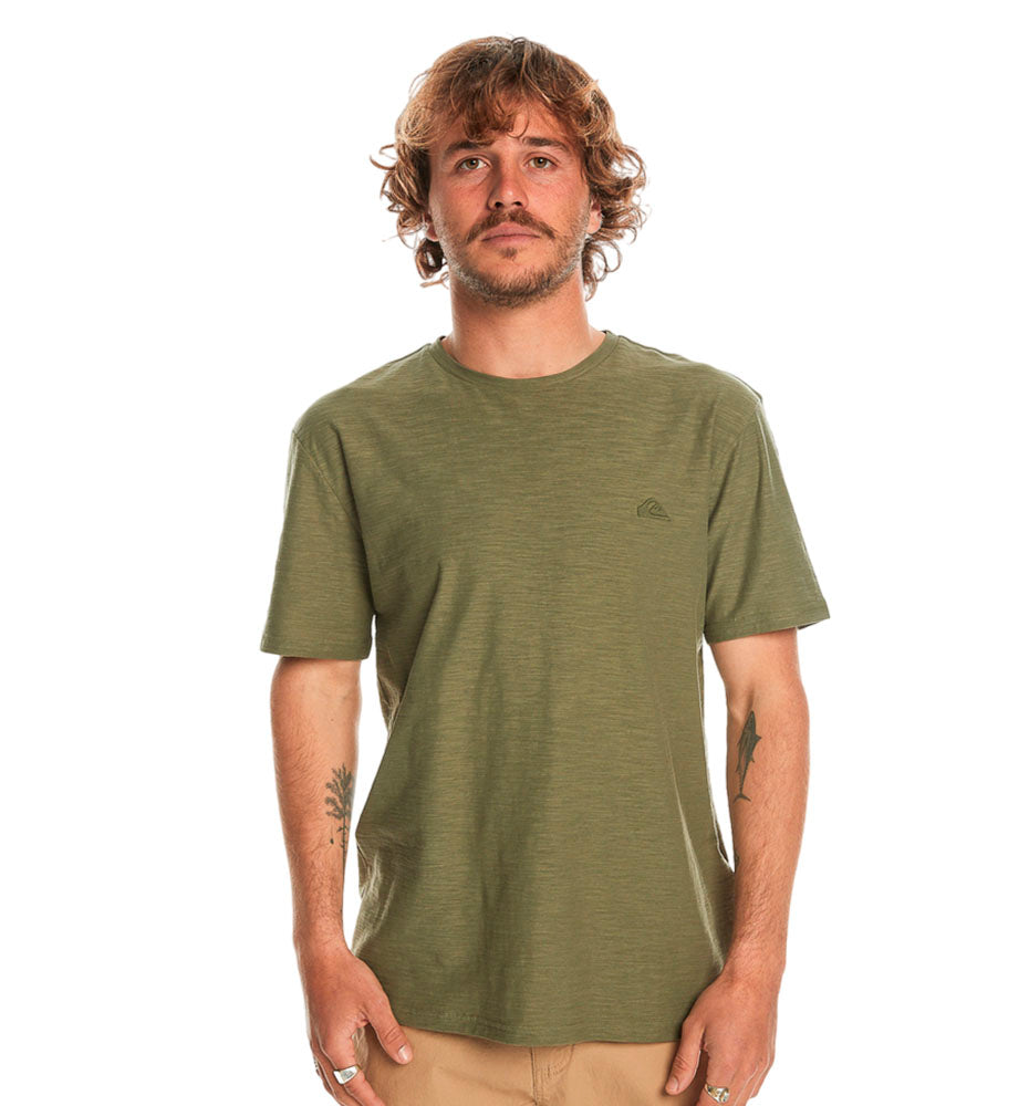 T-shirt M/c Casual_Men_QUIKSILVER Slub Roundneck