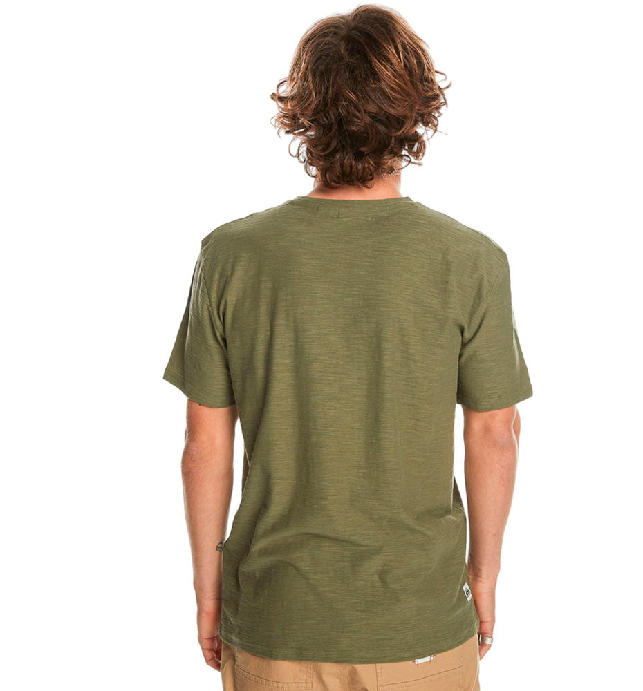 T-shirt M/c Casual_Men_QUIKSILVER Slub Roundneck