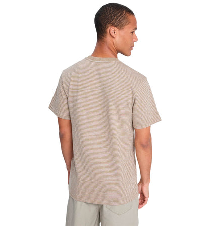 Camiseta Casual Quiksilver Lopaz Striped Pocket