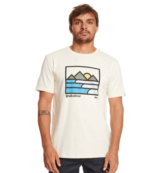 Camiseta M/c Casual_Hombre_QUIKSILVER Landscape Lines Ss