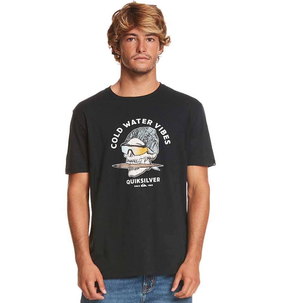 Camiseta M/c Casual_Hombre_QUIKSILVER Skull Ss