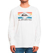 T-shirt M/l Casual_Men_QUIKSILVER Qs Rainbow Ls