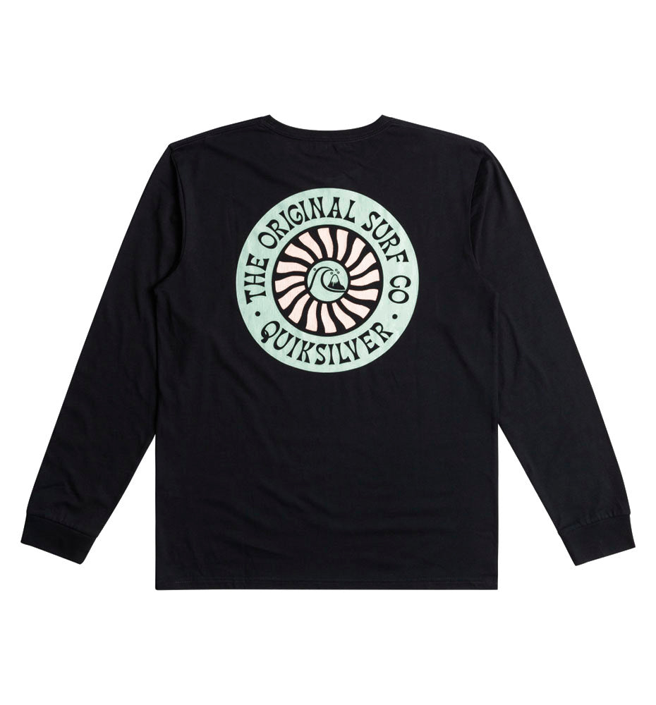 T-shirt M/l Casual_Men_QUIKSILVER Bloom Cycle Ls