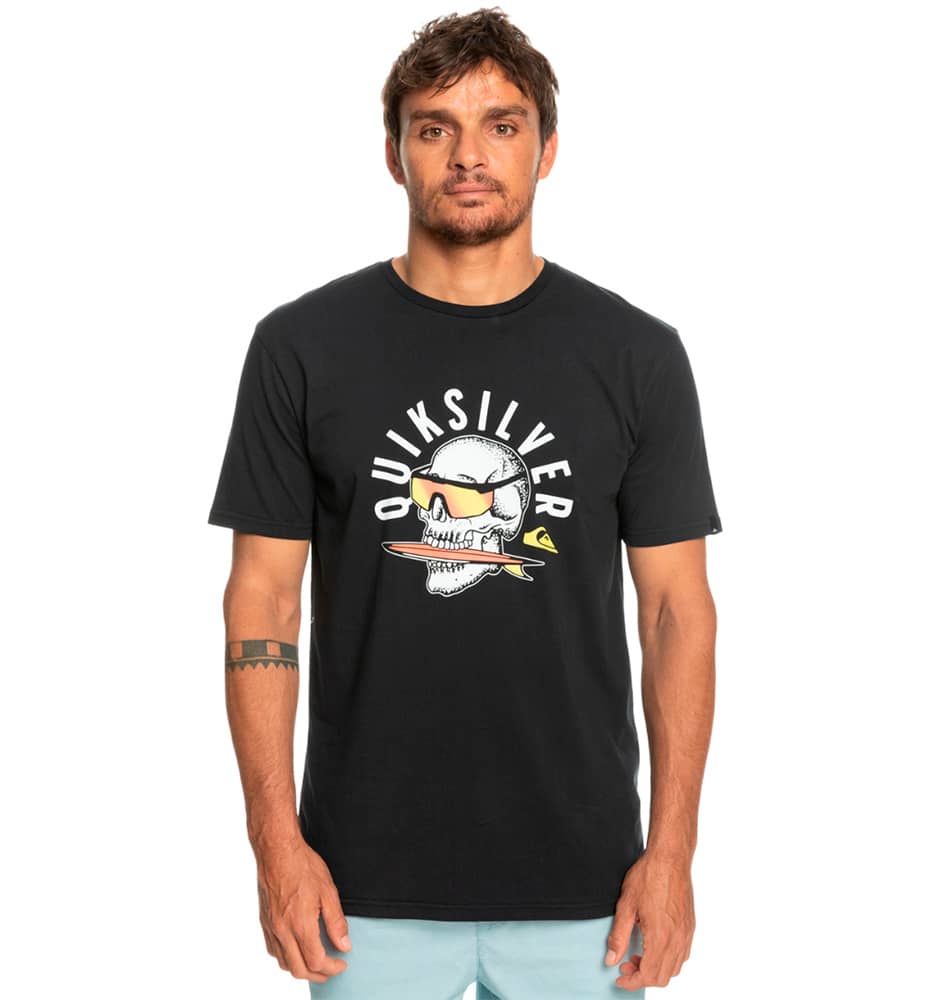 Camiseta M/c Casual_Hombre_QUIKSILVER Qs Skull 69 Ss