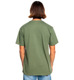 Camiseta M/C Casual Quiksilver Qs Simple Lettring Ss