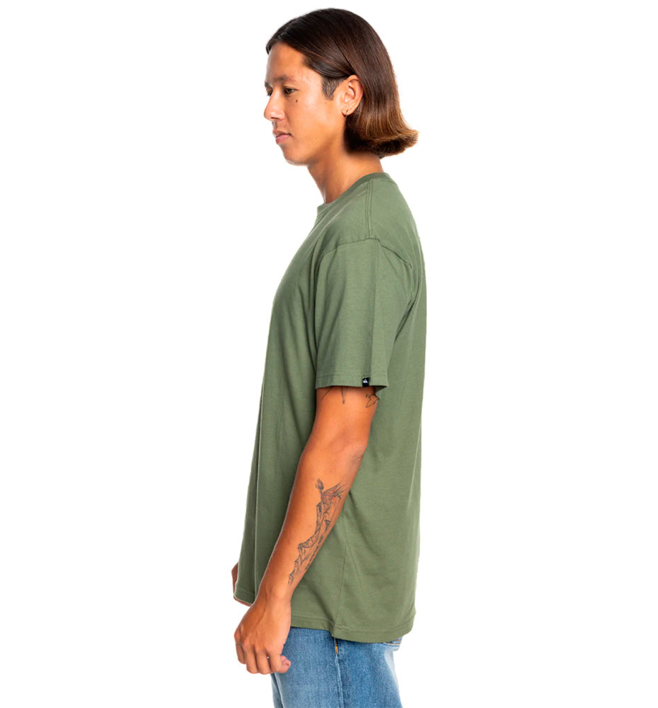 Camiseta M/c Casual_Hombre_QUIKSILVER Qs Simple Lettring Ss